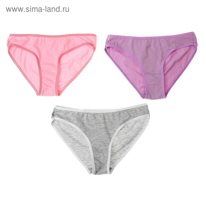 Трусы женские слипы арт.307-4, цвет микс, размер 44 - Фото 1