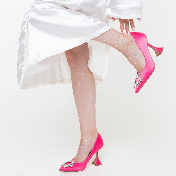 Туфли женские, цвет розовый, размер 35 - фото 1906094753