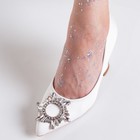 Туфли женские, цвет белый, размер 35 - Фото 3