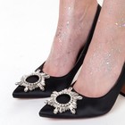 Туфли женские, цвет черный, р-р 38 - фото 10018206