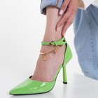 Туфли женские, цвет салатовый, размер 36 - Фото 3