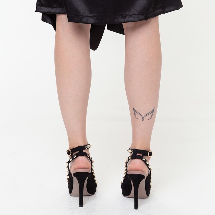 Туфли женские, цвет чёрный, размер 35 - фото 1906094901