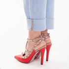 Туфли женские, цвет красный, размер 37 - Фото 7