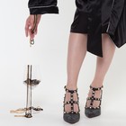 Туфли женские, цвет серебряный/кобра, размер 39 - фото 39067693