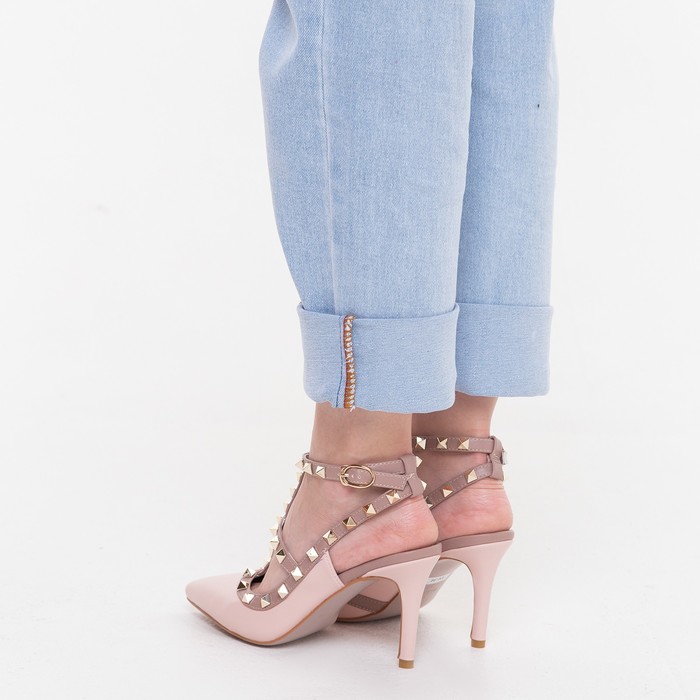 Туфли женские, цвет светло-розовый, размер 37 - фото 1906094946