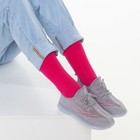 Кроссовки детские, цвет серый, размер 32 - фото 21800801