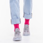 Кроссовки детские, цвет серый, размер 32 - фото 21800803