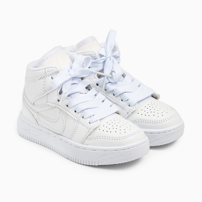 Кроссовки детские, цвет белый МИКС, размер 26 - Фото 1