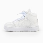 Кроссовки детские, цвет белый, размер 26 - фото 805055457