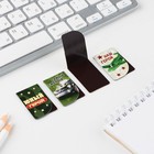 Магнитные закладки для книг, 4 шт. «23 февраля: Юный герой» - Фото 2