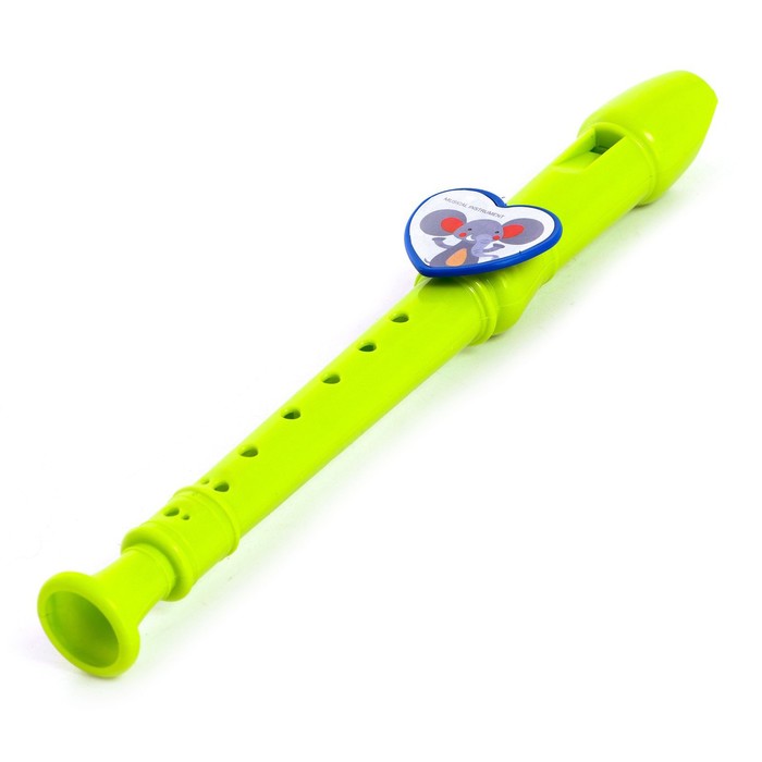 Игрушка музыкальная флейта «Зверята», цвета МИКС, в пакете