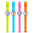 Игрушка музыкальная флейта «Зверята», цвета МИКС, в пакете - фото 24288399