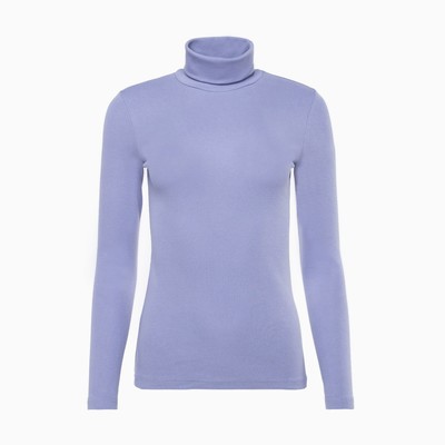 Водолазка женская MINAKU: Basic line, размер 42, сиреневая