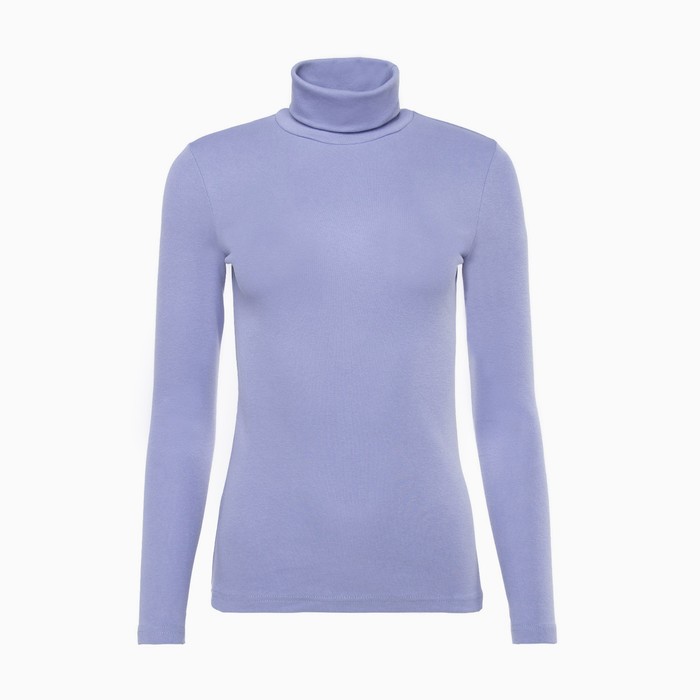 Водолазка женская MINAKU: Basic line, цвет сиреневый, размер 48 57321