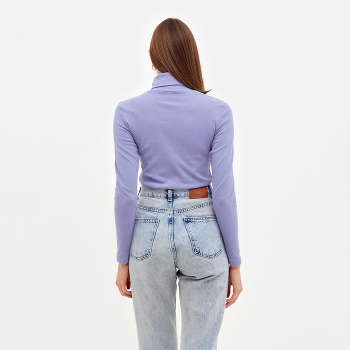 Водолазка женская MINAKU: Basic line, цвет сиреневый, размер 50 57322