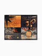 Подарочный набор новогодний «С новым годом»: чай (50 г), арахис, ананас в шоколаде, крем-мед - Фото 4