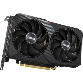 Видеокарта Asus DUAL-RTX3060-12G-V2 LHR, GeForce RTX 3060, 12Gb, GDDR6, HDMI, DP