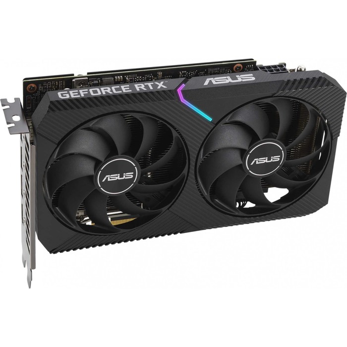 Видеокарта Asus DUAL-RTX3060-12G-V2 LHR, GeForce RTX 3060, 12Gb, GDDR6, HDMI, DP - фото 51673599