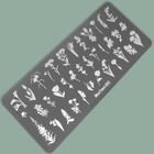 Диск для стемпинга металлический «Floral vibe», 12 × 6 см - фото 24152883