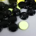 Пуговицы пластик на полуножке "Кругляш разноцветный " 1,3х1,3 см набор 50 шт 2х5,5х5,5 см - Фото 2