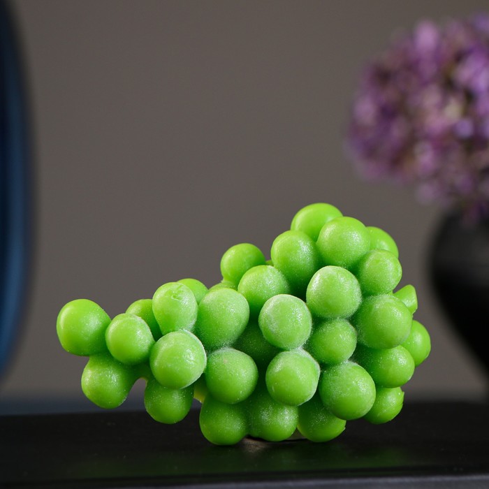 Фигурное мыло "Виноград" 60гр зеленый - Фото 1