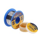 Набор для пайки ТУНДРА ВДОМ, припой ПОС 63 (1 мм, 40 г), канифоль (10 г) - Фото 2