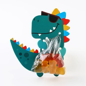 Пакетик под сладости «Динозавр», 11 х 6 см