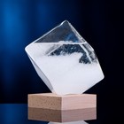 Барометр- штормгласс TAKE IT EASY «Куб», 10×10 см - Фото 4