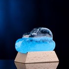 Барометр - штормгласс "Облачко" 11х7х4см, голубое - фото 1454594