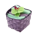 Набор полотенец "Collorista" Orchid green-lilac 30 х 30см - 3 шт. - Фото 1