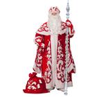 Карнавальный костюм "Дед Мороз вышивной", р.54-56, рост 188 см - фото 11434515