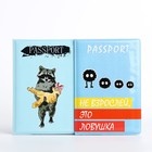 Подарочный набор: 2 обложки для паспорта, цвет голубой - фото 6713618