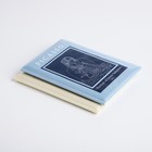 Подарочный набор: 2 обложки для паспорта, цвет бежевый/голубой - Фото 4