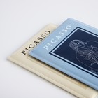 Подарочный набор: 2 обложки для паспорта, цвет бежевый/голубой - Фото 5