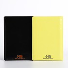 Подарочный набор: 2 обложки для паспорта, цвет чёрный/жёлтый - Фото 3