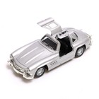 Машина металлическая «Люксовая», инерционная, открываются двери, 1:32, цвет серебряный - Фото 3