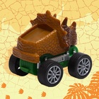 Грузовик инерционный «Динозавр», с 3 машинами, световые и звуковые эффекты - Фото 13