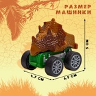 Грузовик инерционный «Динозавр», с 3 машинами, световые и звуковые эффекты - Фото 3