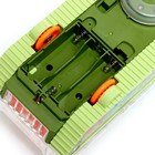 Танк «Шестерёнки», свет и звук, работает от батареек, цвет зелёный - Фото 4