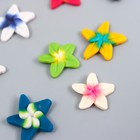 Декор для творчества PVC "Цветок лилия" набор 10 шт МИКС 0,4х1,8х1,8 см - Фото 2
