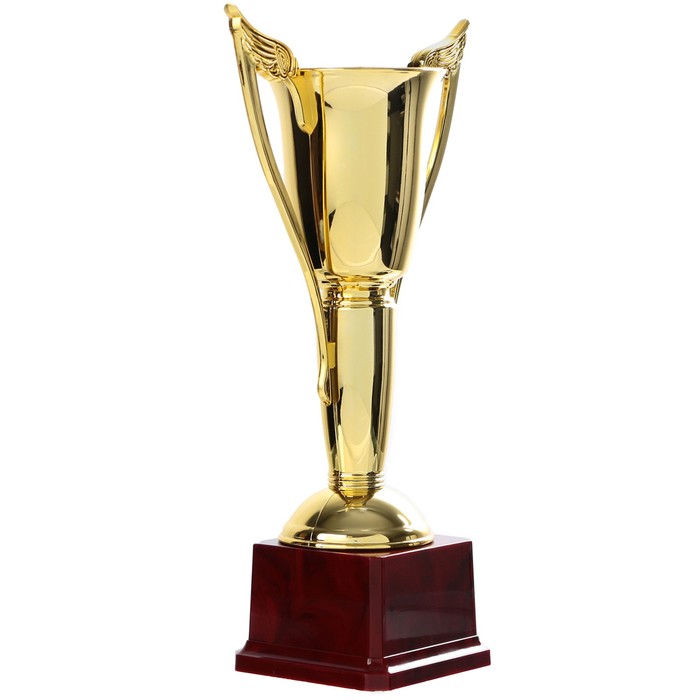 Кубок 181B, наградная фигура, золото, подставка пластик, 28 × 14 × 7 см - фото 1891383831