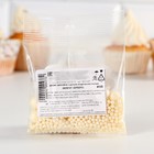 Посыпка кондитерская мягкая: белая, 25 г. - Фото 3