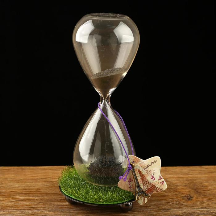 Песочные часы "Елисейские поля", магнитные, сувенирные, 8 х 16 см - Фото 1