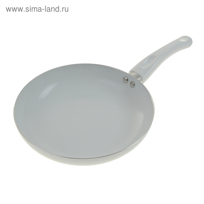 Сковорода с керамическим покрытием Доляна «Ванильное небо», d=24 см - Фото 1