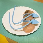 Набор завязок универсальных, 3 шт, 40 см "Вьюнок", цвета МИКС - Фото 2