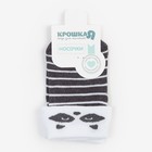 Носки детские с подворотом Крошка Я «Енот», размер 6-8 см - фото 50967770