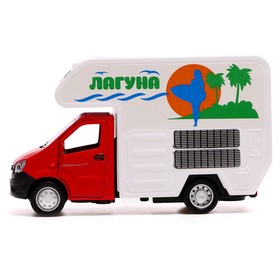 

Машина металлическая «ГАЗель NEXT автодом», 15 см, двери, кузов, инерция, цвет красный