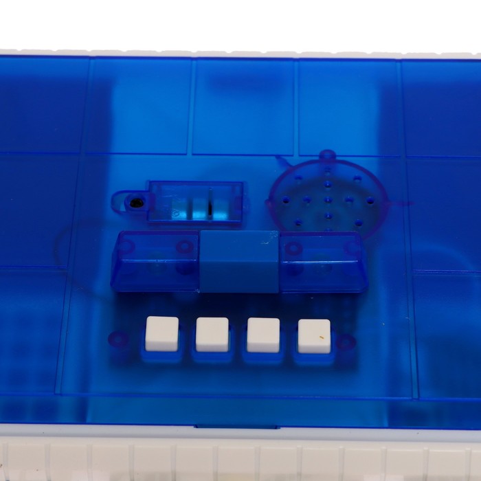 Игровой набор «Гараж полицейского участка с УАЗ Хантер», 22 см, ворота, световые и звуковые эффекты - фото 1911814424