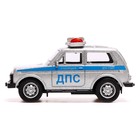 Машина металлическая «LADA полиция», 10 см, инерция - Фото 2