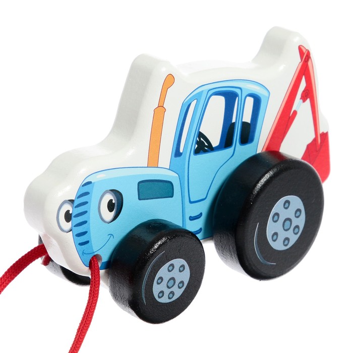 Каталка «Синий трактор», 12 см 57362